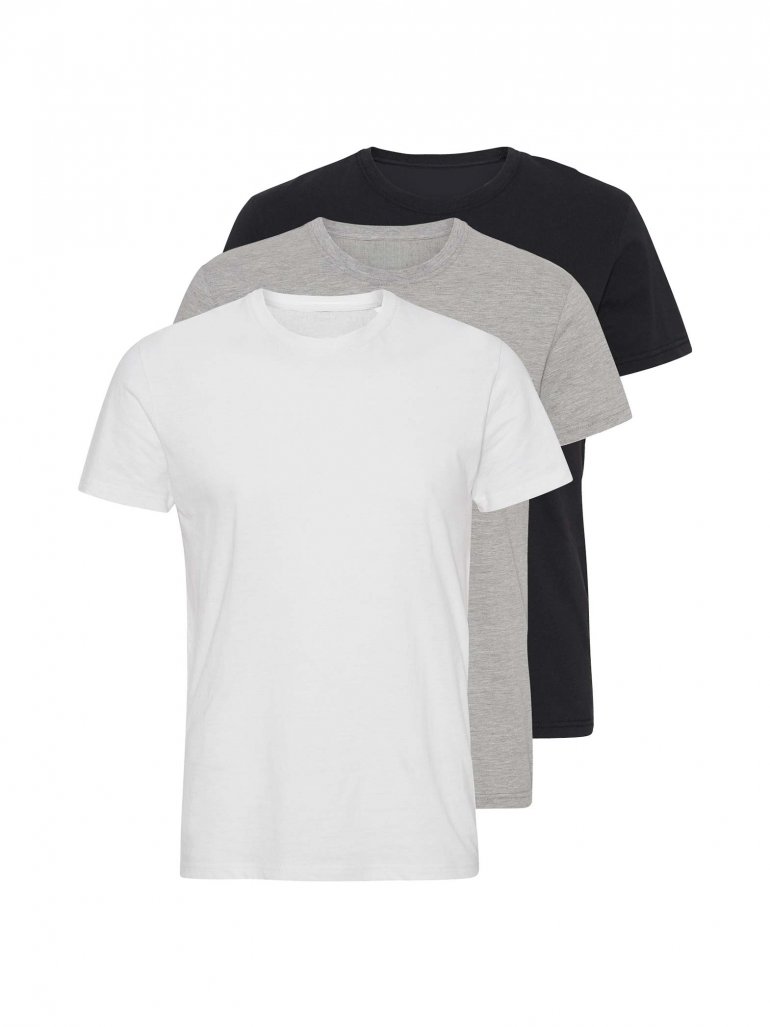 Marcus - Økologisk basic t-shirts 3-pak i flere farver - Herre - 2XL