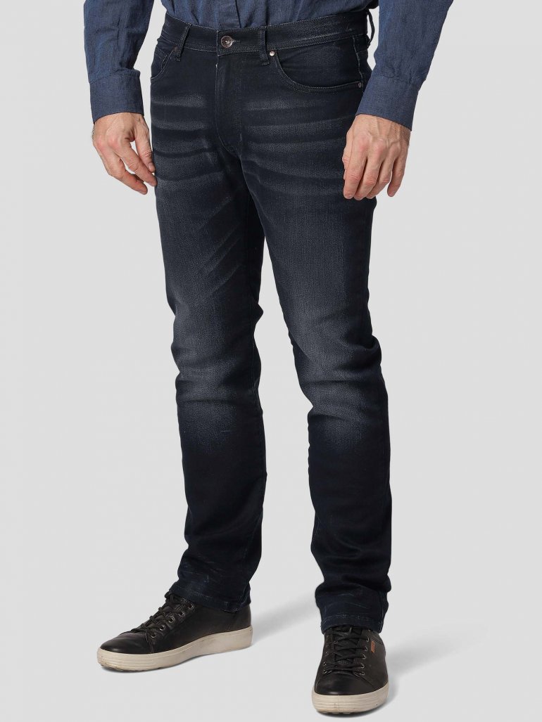 Pre End - Robbie 2051 stretch jeans i mørkeblå - Herre - 30/30 - (Regular fit)