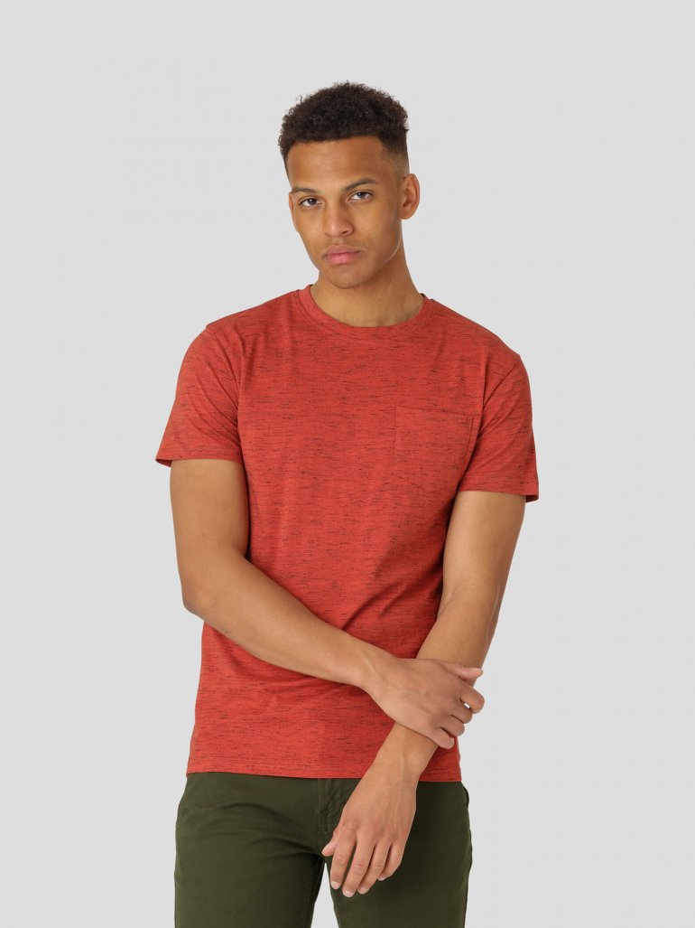 Marcus - Russo t-shirt i rød - Herre - 2XL