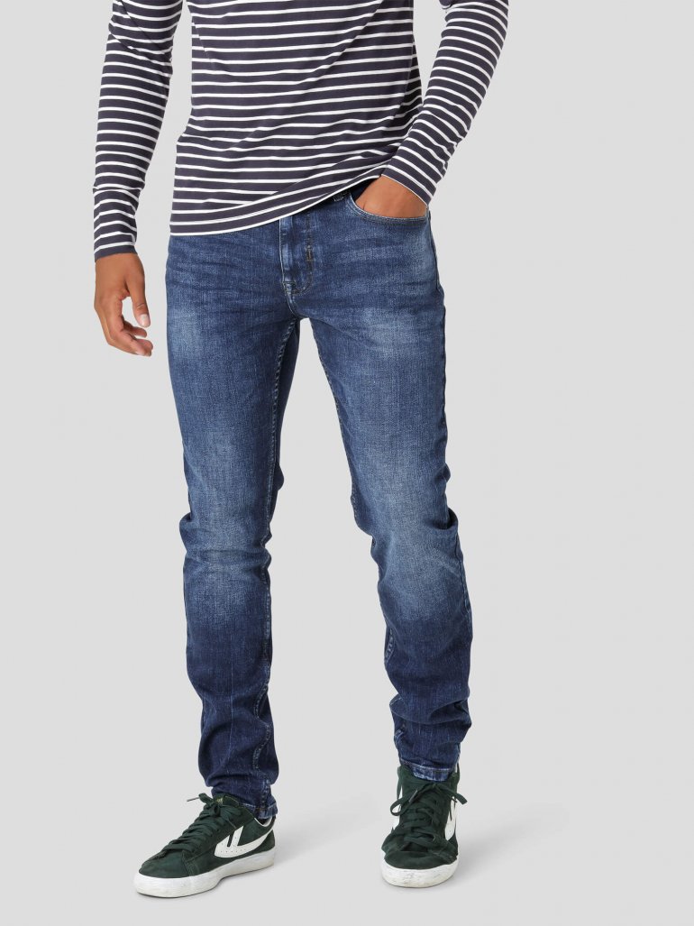 Marcus - Cutler 2168 super stretch jeans - mørk blå - Herre - 40/34