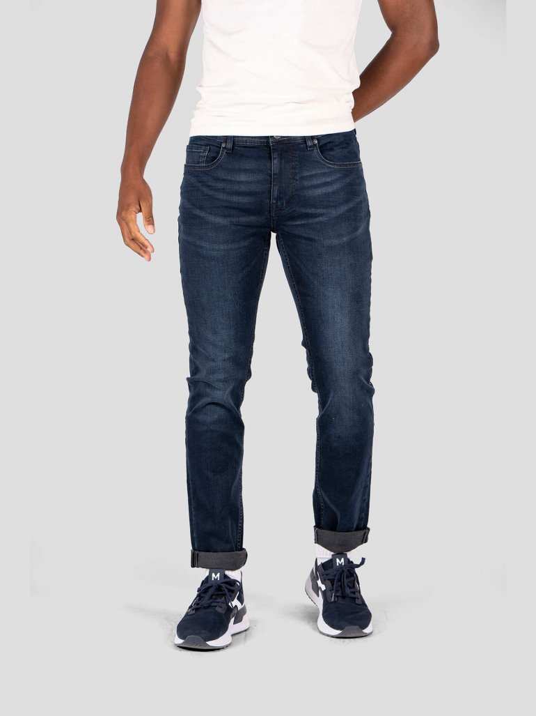 Marcus - Cutler 2166 super stretch jeans - mørk blå - Herre - 29/30
