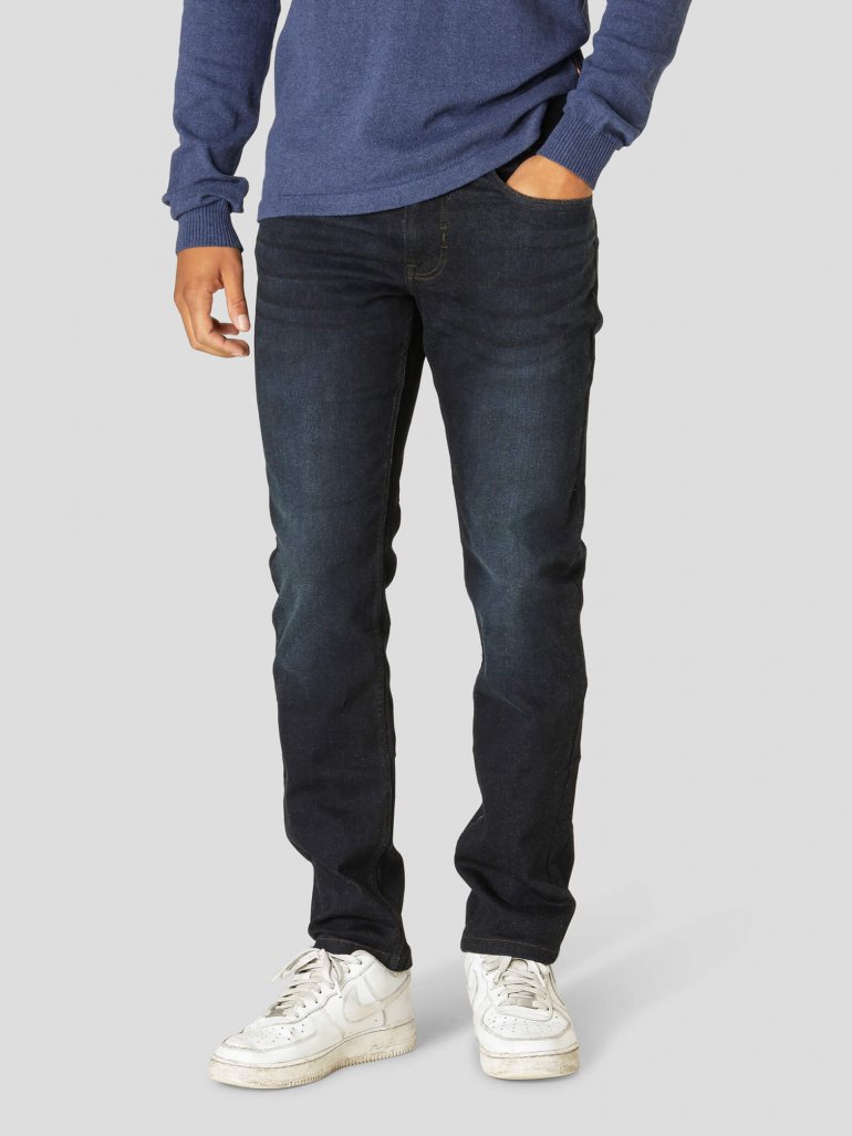 Marcus - Felix 2162 super stretch jeans - helt mørk blå - Herre - 27/30 - (Regular fit)